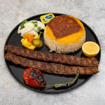 چلو کباب کوبیده